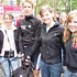 L'�quipe nationale f�minine luxembourgeoise avec Andy Schleck au Grand-prix de Francfort 2006